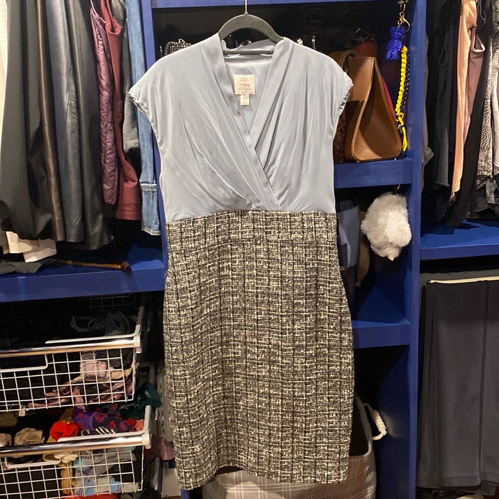 Suzi chin maggy boutique tweed dress